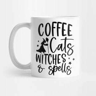 Coffee Cats Witches & Spells Mug